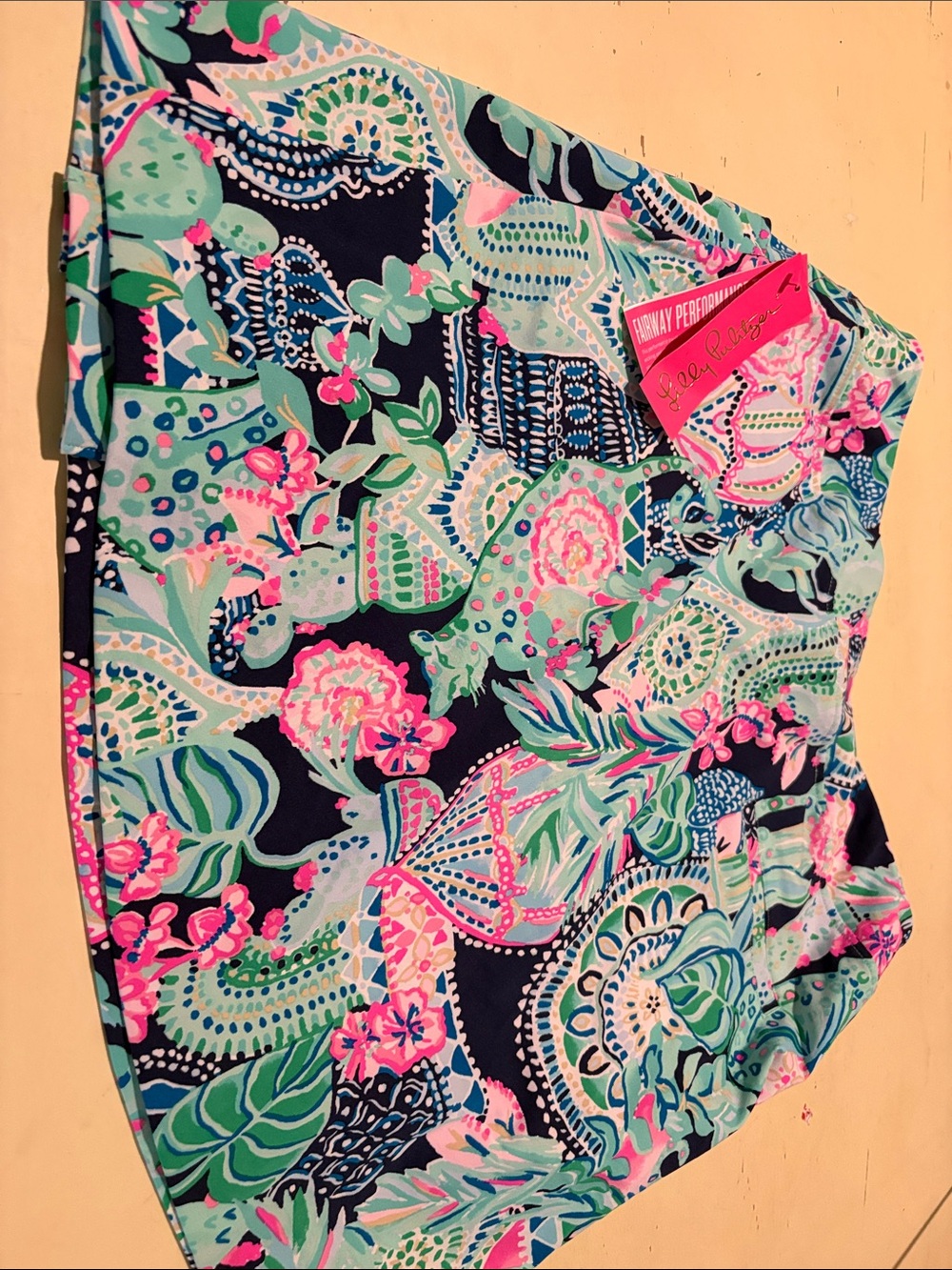 Lilly Pulitzer Daphnie Golf Skort Lookin Sharp Size 12 UPF Stretchy pockets NWT - Picture 4 of 6
